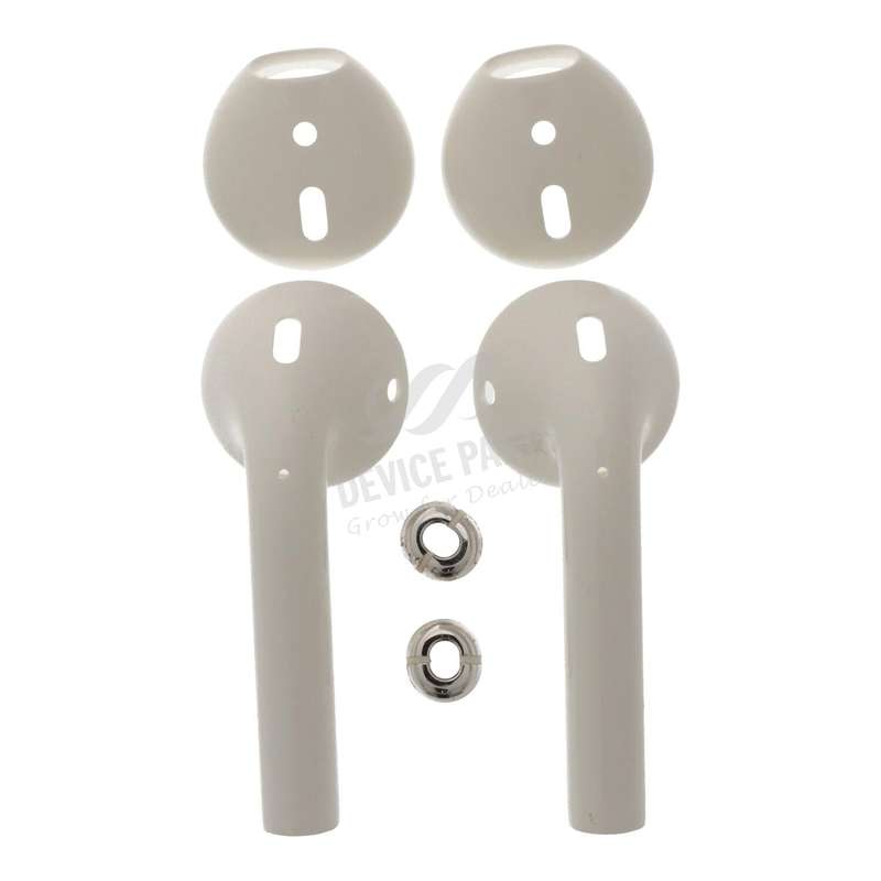 Left & Right Earphone Shell for AirPods 1/AirPods 2 White Ori 6pcs in one set