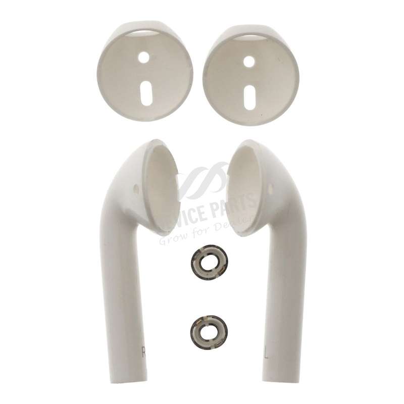 Left & Right Earphone Shell for AirPods 1/AirPods 2 White Ori 6pcs in one set