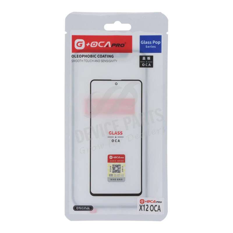 G+OCA Pro Glass Lens + OCA for iPhone 12/12 Pro Black