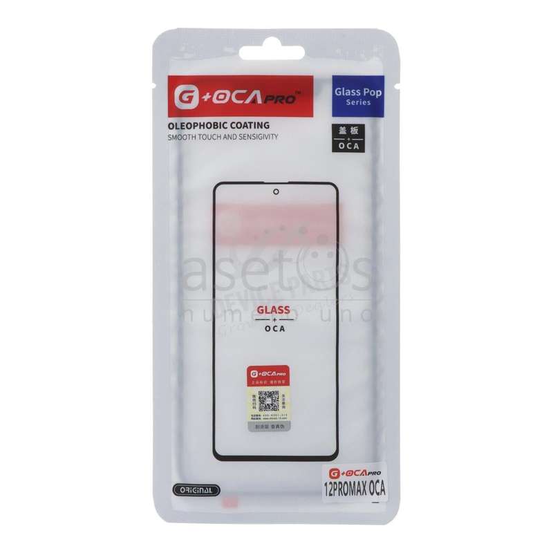 G+OCA Pro Glass Lens + OCA for iPhone 12 Pro Max Black