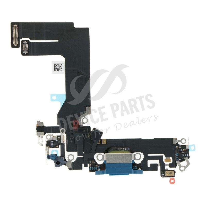 Charging Port Flex Cable for iPhone 13 Mini 5.4" Blue Ori