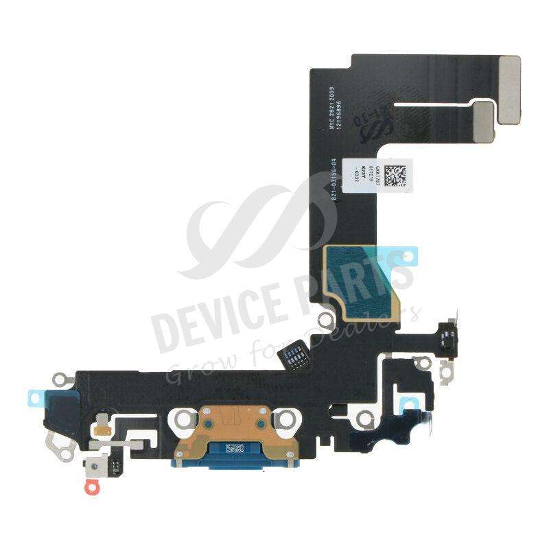 Charging Port Flex Cable for iPhone 13 Mini 5.4" Blue Ori