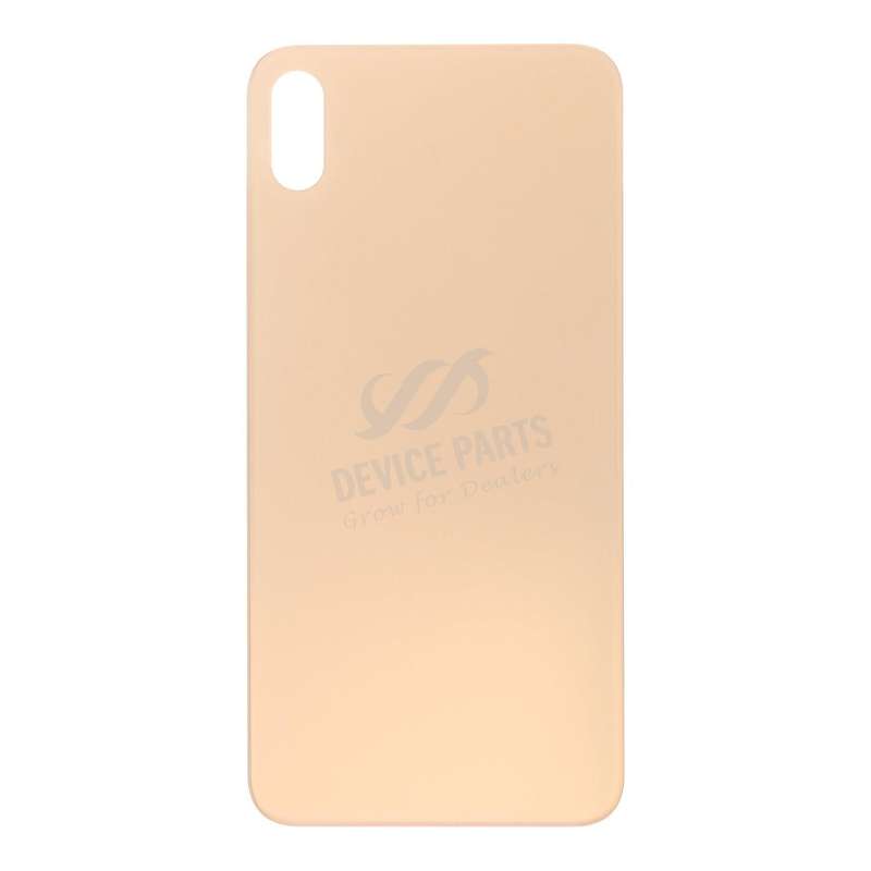 Battery Door with Adhesive for iPhone XS Max Small Hole Gold without Logo OEM