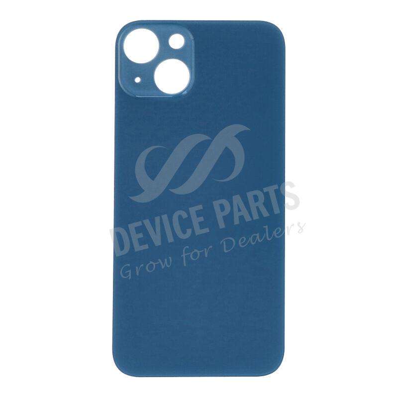 Battery Door with Adhesive for iPhone 13 6.1" Large Hole Blue OEM