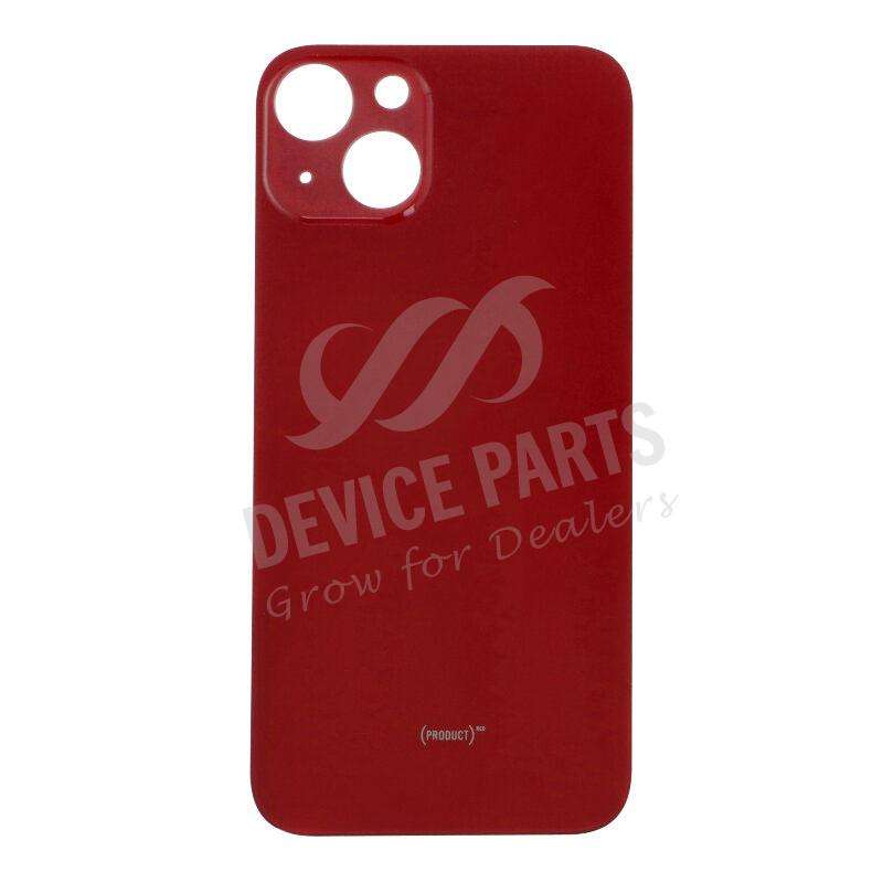 Battery Door with Adhesive for iPhone 13 6.1" Large Hole Red OEM