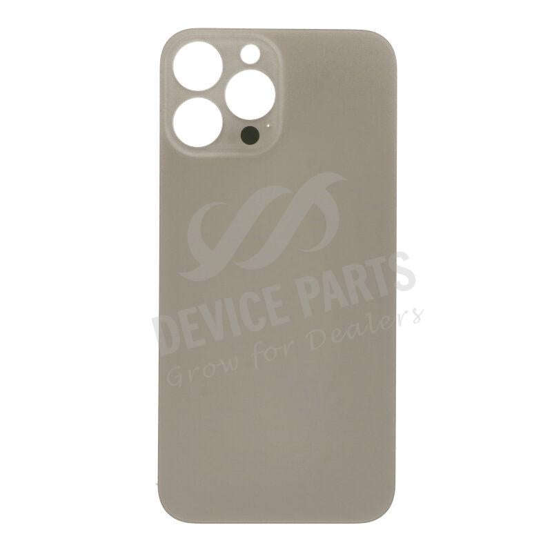 Battery Door with Adhesive for iPhone 13 Pro Max 6.7" Large Hole Gold OEM