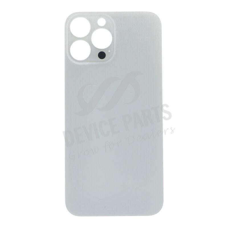 Battery Door with Adhesive for iPhone 13 Pro Max 6.7" Large Hole White OEM