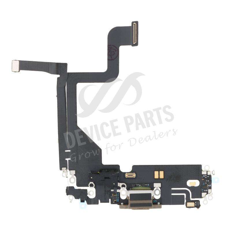 Charging Port Flex Cable for iPhone 13 Pro 6.1" Gold Ori