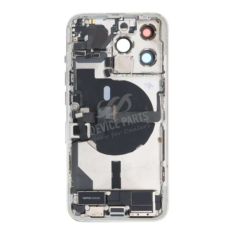 Battery Door Assembly for iPhone 13 Pro 6.1" European Version White OEM