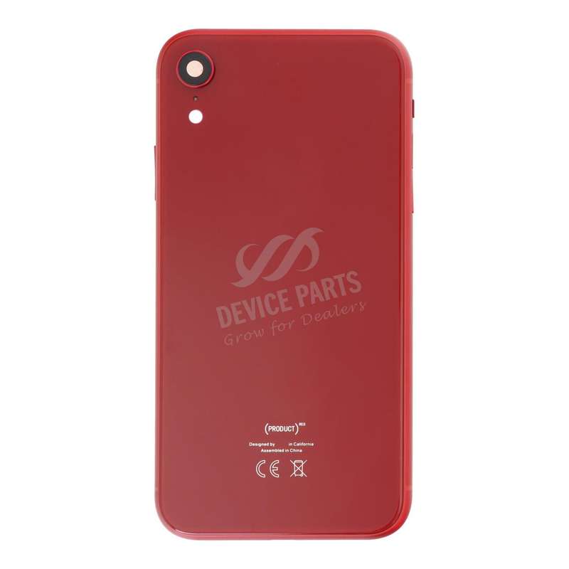 Middle Frame + Battery Door + Back Camera Lens and Bezel + Side Buttons + SIM Card Tray with Spea...