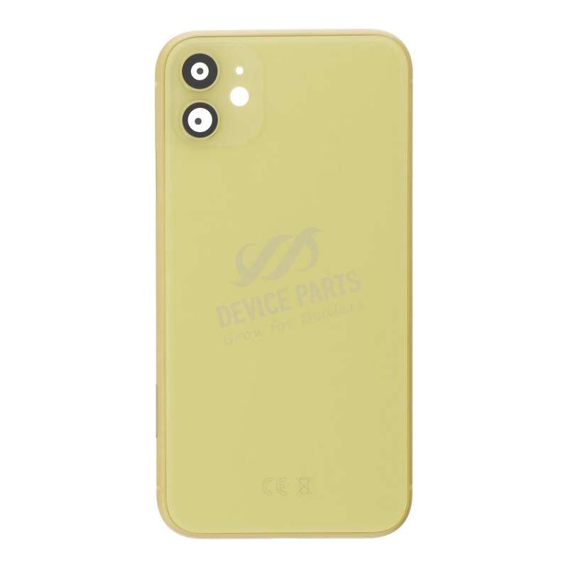 Middle Frame + Battery Door + Back Camera Lens and Bezel + Side Buttons + SIM Card Tray with Spea...