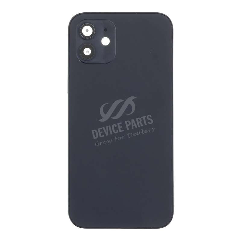 Middle Frame + Battery Door + Back Camera Lens and Bezel + Side Buttons + SIM Card Tray with Magn...
