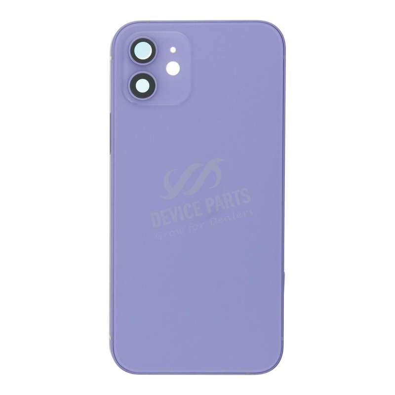 Middle Frame + Battery Door + Back Camera Lens and Bezel + Side Buttons + SIM Card Tray with Magn...