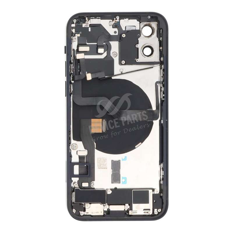 Battery Door Assembly for iPhone 12 European Version Black OEM