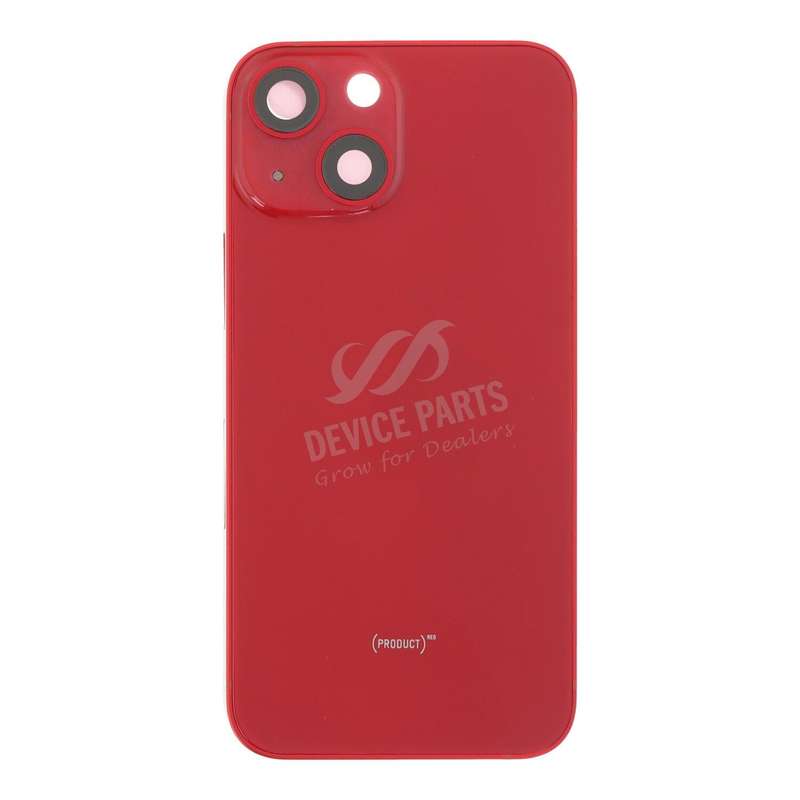 Middle Frame + Battery Door + Back Camera Lens and Bezel + Side Buttons + SIM Card Tray with Magn...