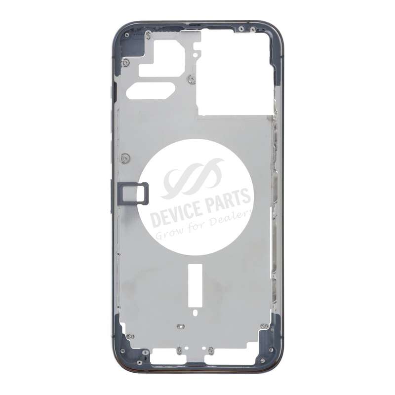 Middle Frame with Side Buttons + SIM Card Tray for iPhone 13 Pro Max 6.7" European Version Blue OEM
