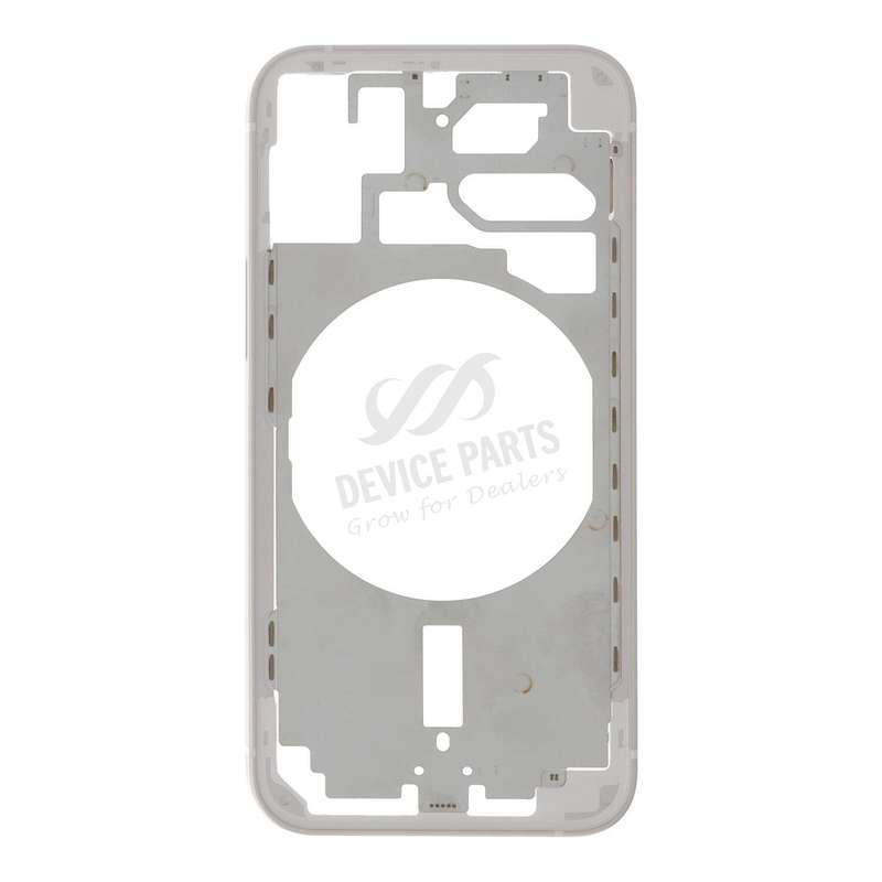 Middle Frame with Side Buttons + SIM Card Tray for iPhone 12 Mini European Version White OEM