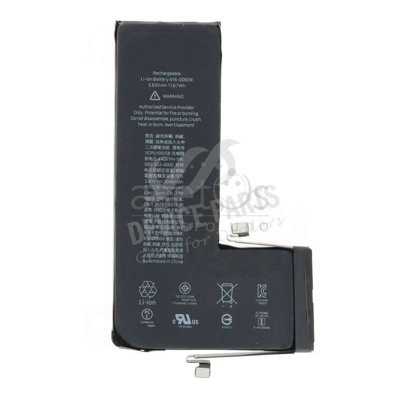 616-00659 3046mAh Battery + Battery Adhesive for iPhone 11 Pro Ori