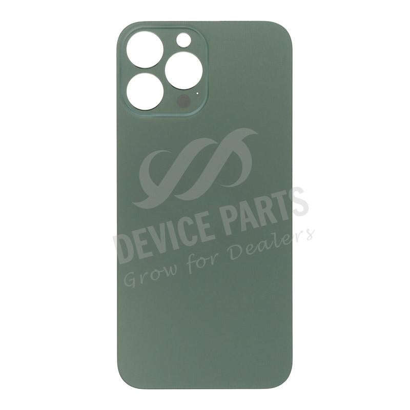 Battery Door with Adhesive for iPhone 13 Pro Max 6.7" Large Hole Green OEM
