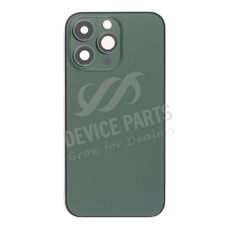 Middle Frame + Battery Door + Back Camera Lens and Bezel + Side Buttons + SIM Card Tray with Magn...