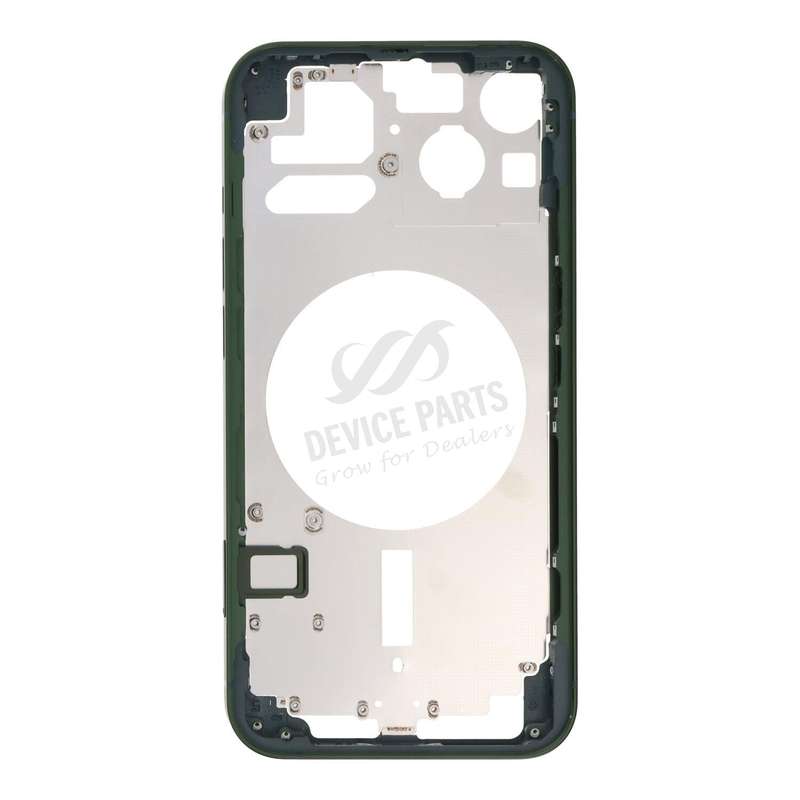 Middle Frame with Side Buttons + SIM Card Tray for iPhone 13 6.1" European Version Green OEM