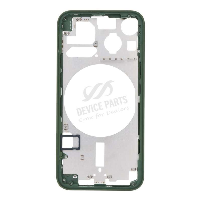 Middle Frame with Side Buttons + SIM Card Tray for iPhone 13 Mini 5.4" European Version Green OEM