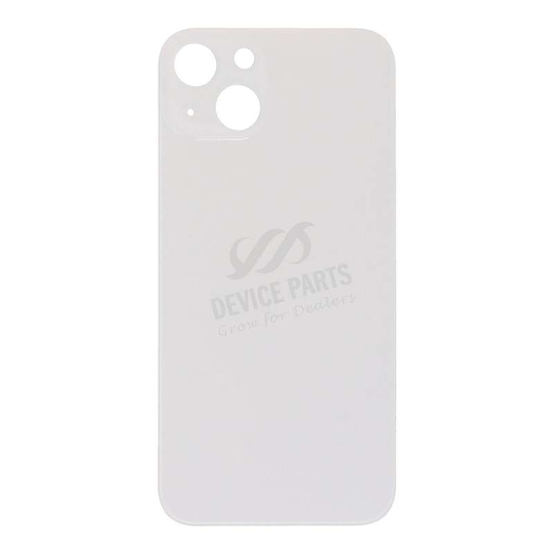 Battery Door with Adhesive for iPhone 13 6.1" Small Hole White OEM