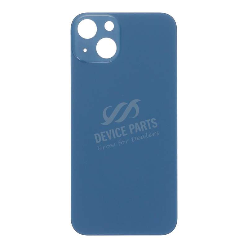 Battery Door with Adhesive for iPhone 13 6.1" Small Hole Blue OEM