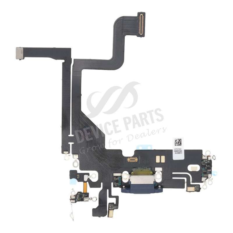 Charging Port Flex Cable for iPhone 13 Pro 6.1" Blue OEM