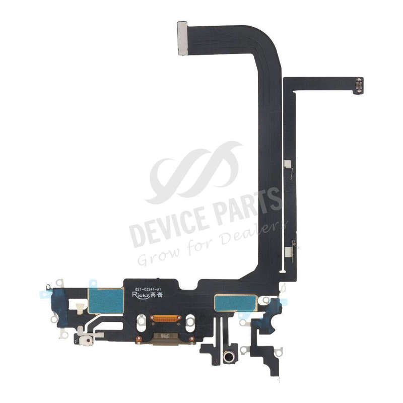Charging Port Flex Cable for iPhone 13 Pro Max 6.7" Gold without Logo OEM