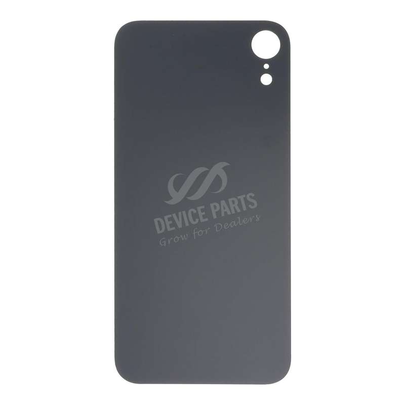 Battery Door with Adhesive for iPhone XR EU & Large Hole Version White HQ