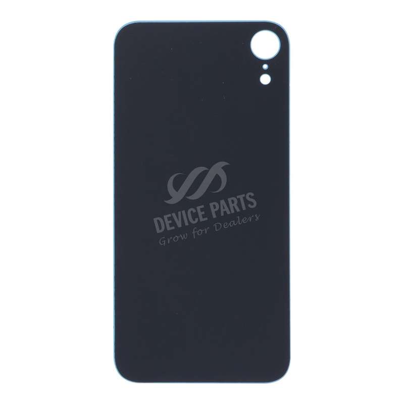 Battery Door with Adhesive for iPhone XR EU & Large Hole Version Blue HQ