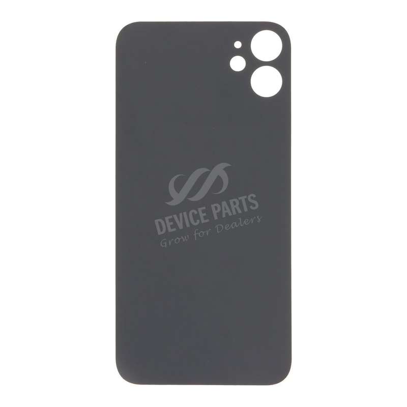 Battery Door with Adhesive for iPhone 11 EU & Large Hole Version White HQ