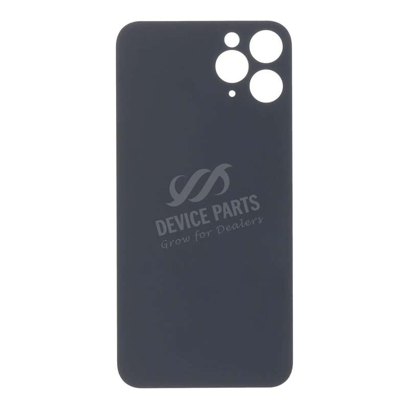Battery Door with Adhesive for iPhone 11 Pro EU & Large Hole Version Green HQ
