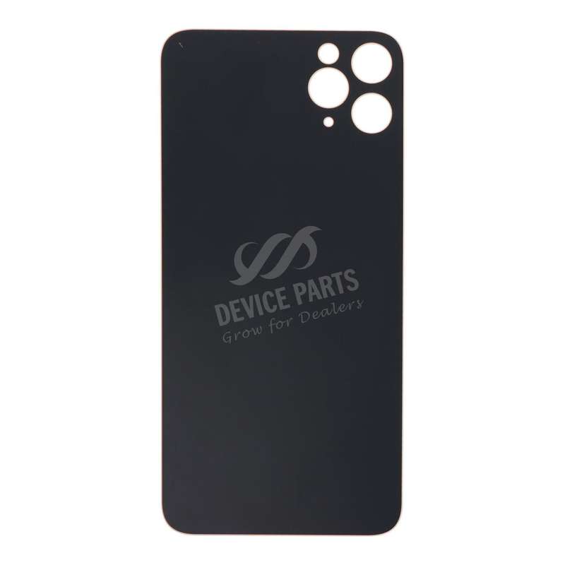 Battery Door with Adhesive for iPhone 11 Pro Max European & Small Hole Version Gold HQ