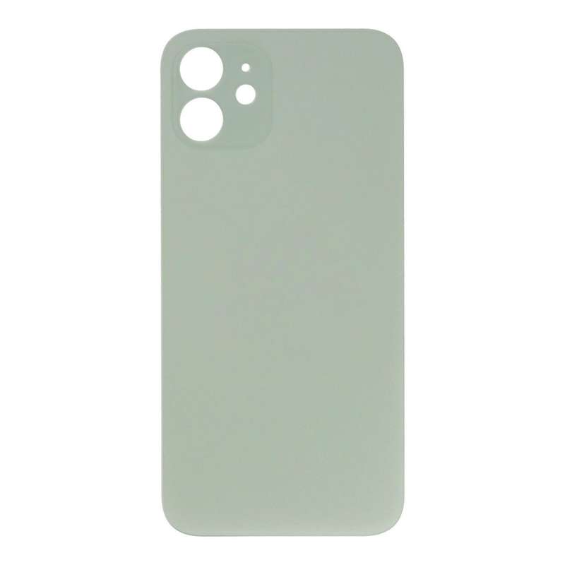 Battery Door with Adhesive for iPhone 12 Large Hole Green HQ