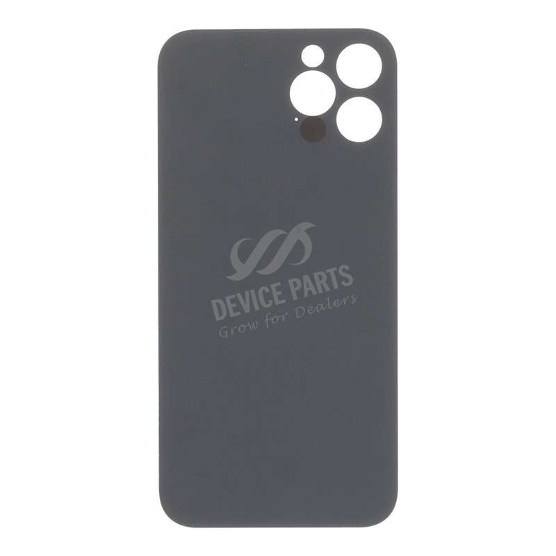 Battery Door with Adhesive for iPhone 12 Pro Large Hole Blue HQ