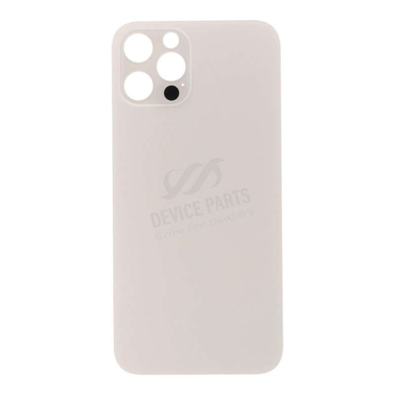 Battery Door with Adhesive for iPhone 12 Pro Small Hole Gold HQ