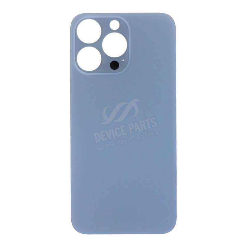 Battery Door with Adhesive for iPhone 13 Pro 6.1" Large Hole Blue HQ