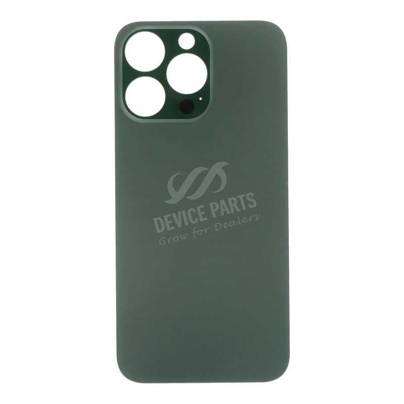 Battery Door with Adhesive for iPhone 13 Pro 6.1" Large Hole Green HQ