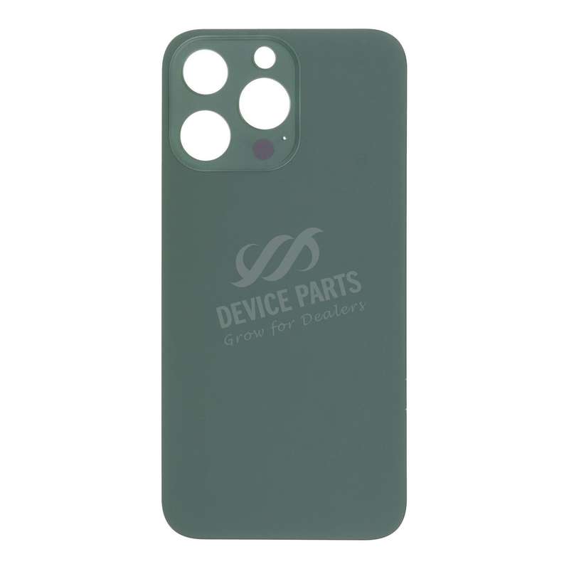 Battery Door with Adhesive for iPhone 13 Pro 6.1" Small Hole Green HQ