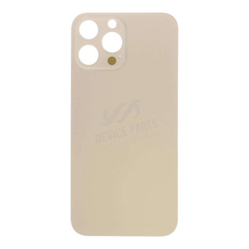 Battery Door with Adhesive for iPhone 13 Pro Max 6.7" Small Hole Gold HQ