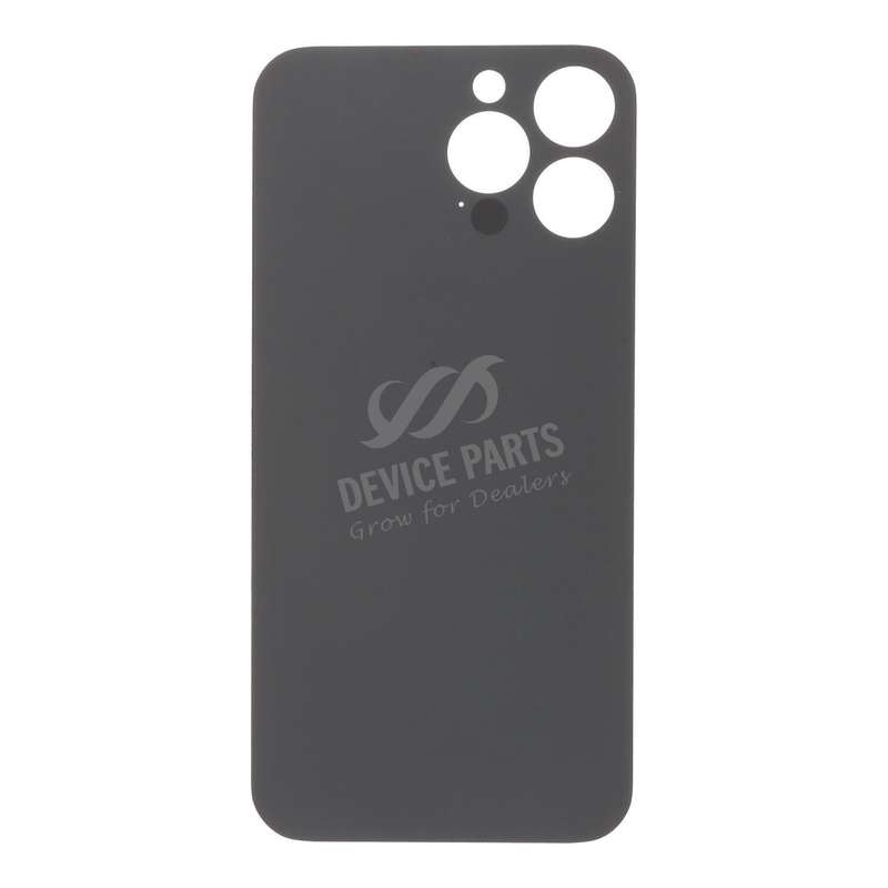 Battery Door with Adhesive for iPhone 13 Pro Max 6.7" Large Hole Black HQ