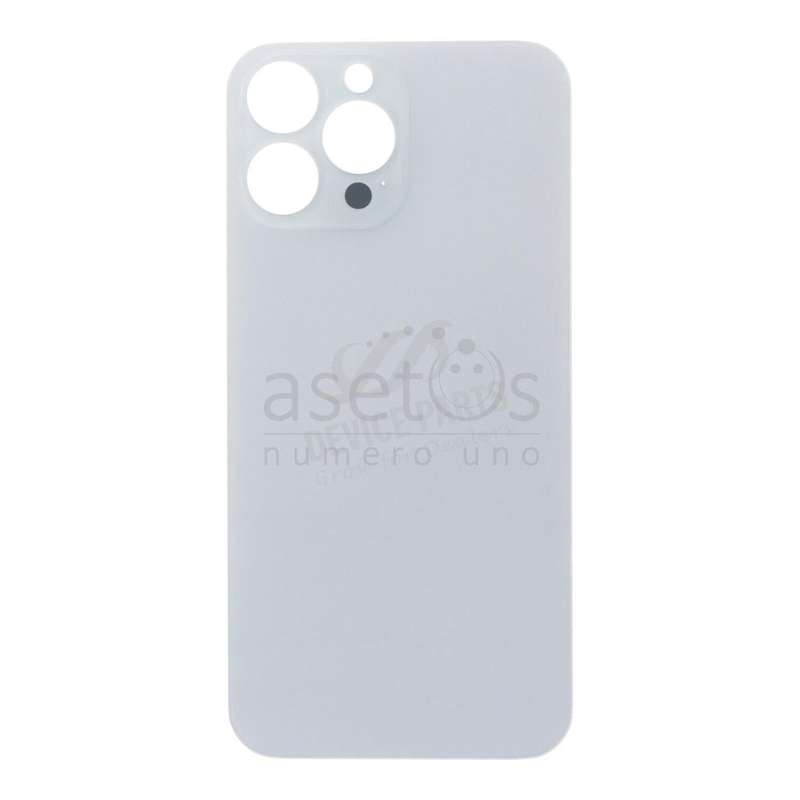 Battery Door with Adhesive for iPhone 13 Pro Max 6.7" Large Hole White HQ