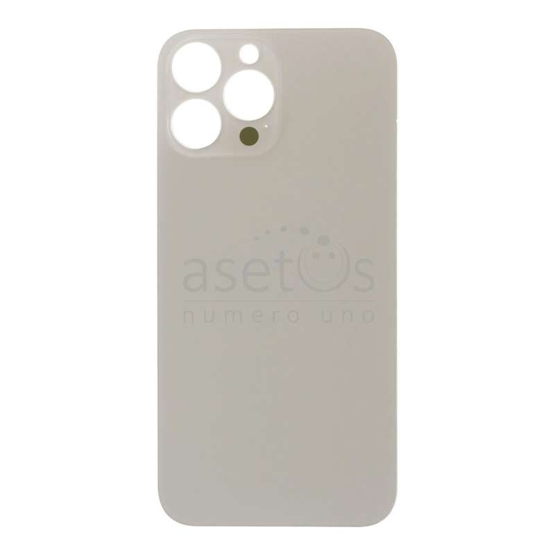 Battery Door with Adhesive for iPhone 13 Pro Max 6.7" Large Hole Gold HQ