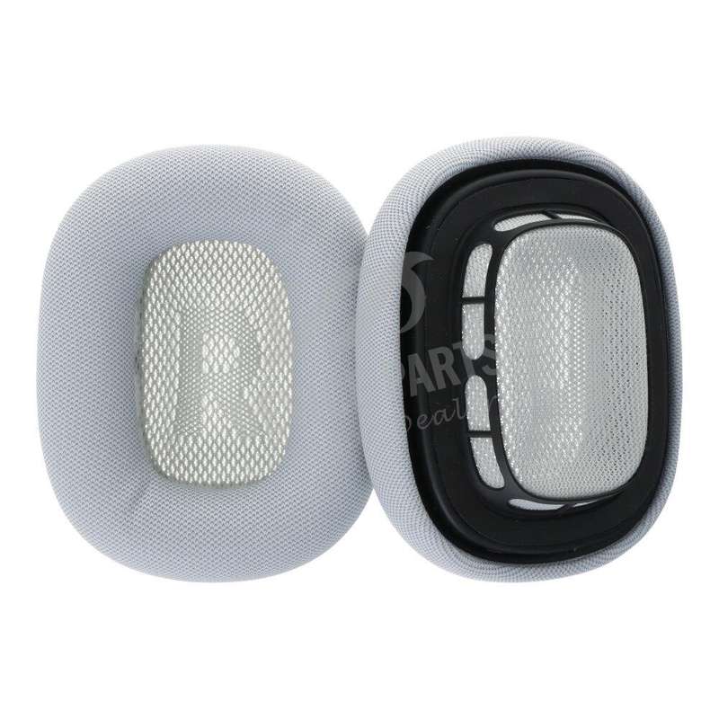 Protein Leather Memory Foam Ear Cushions Covers for AirPods Max Light Gray 2pcs in one set
