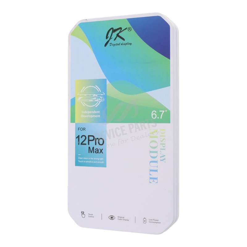 Screen Replacement for iPhone 12 Pro Max IC Removable Version JK Black Incell