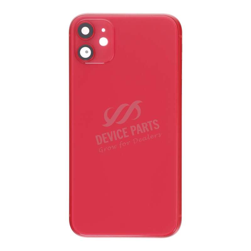 Middle Frame + Battery Door + Back Camera Lens and Bezel + Side Buttons + SIM Card Tray with Spea...