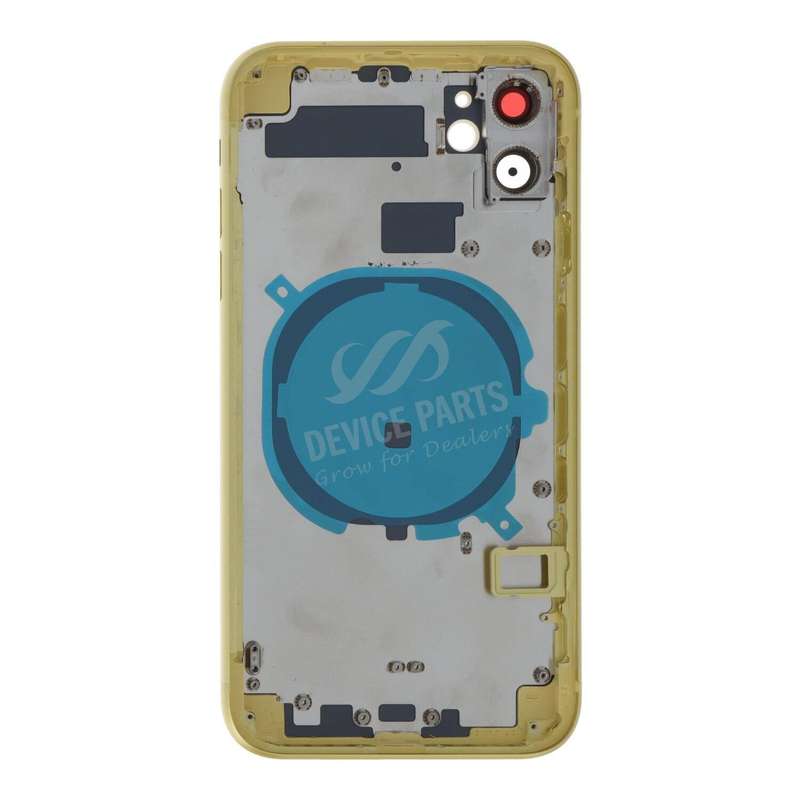 Middle Frame + Battery Door + Back Camera Lens and Bezel + Side Buttons + SIM Card Tray with Spea...