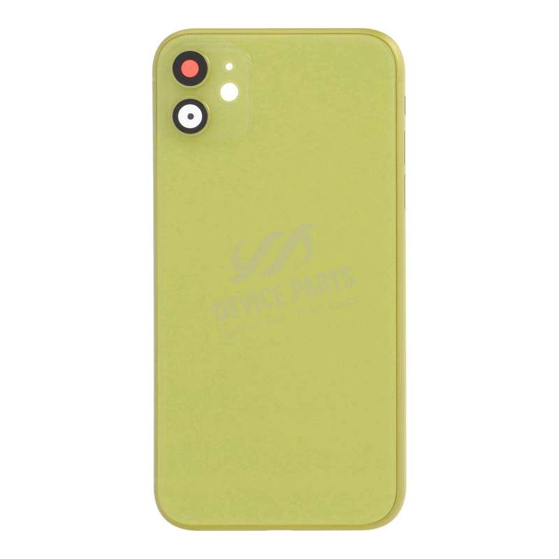 Middle Frame + Battery Door + Back Camera Lens and Bezel + Side Buttons + SIM Card Tray with Spea...